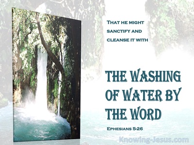 Ephesians 5:26